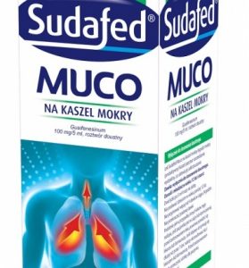 STOP dla mokrego kaszlu NOWOŚĆ – SUDAFED® Muco w dwóch wariantach smakowych