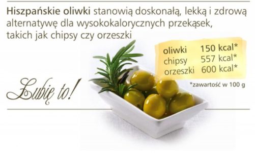 Hiszpańskie oliwki polecają się na zdrowe przekąski