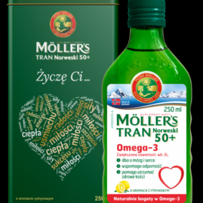 Podaruj bliskim zdrowie z Möller’s Tran Norweski 50+ w eleganckich opakowaniach!