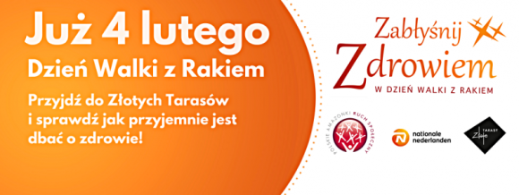 Zabłyśnij Zdrowiem w Dzień Walki Z Rakiem Zdrowie, LIFESTYLE - Już 4 lutego br. odbędzie się 4. edycja obchodów Światowego Dnia Walki z Rakiem. Z tej okazji stowarzyszenie Polskie Amazonki Ruch Społeczny zaprasza do udziału w energetycznym wydarzeniu pod hasłem „Zabłyśnij Zdrowiem” w warszawskich Złotych Tarasach.