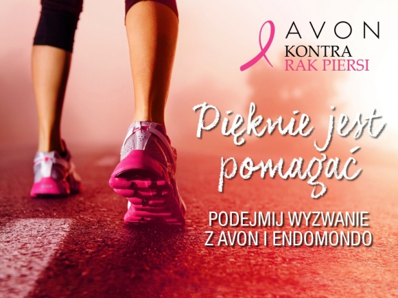 Zbieraj kroki i walcz z rakiem piersi! Zdrowie, LIFESTYLE - Od 1 maja przyłącz się do walki z rakiem piersi w ramach kampanii AVON kontra Rak Piersi! Wystarczy, że na swoim smartfonie skorzystasz z dedykowanej rywalizacji w aplikacji Endomondo: „AVON WALK. Każdy krok ma znaczenie”.