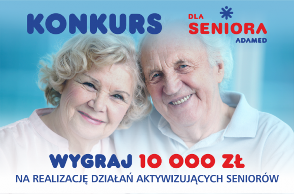 Konkurs „Adamed dla Seniora” dla organizacji aktywizujących seniorów Zdrowie, LIFESTYLE - Aktywizacja osób starszych jest jednym z największych wyzwań stojących przed polskim społeczeństwem. Z myślą o organizacjach, które podejmują działania w tym zakresie, Grupa Adamed rozpoczyna konkurs „Adamed dla Seniora”.
