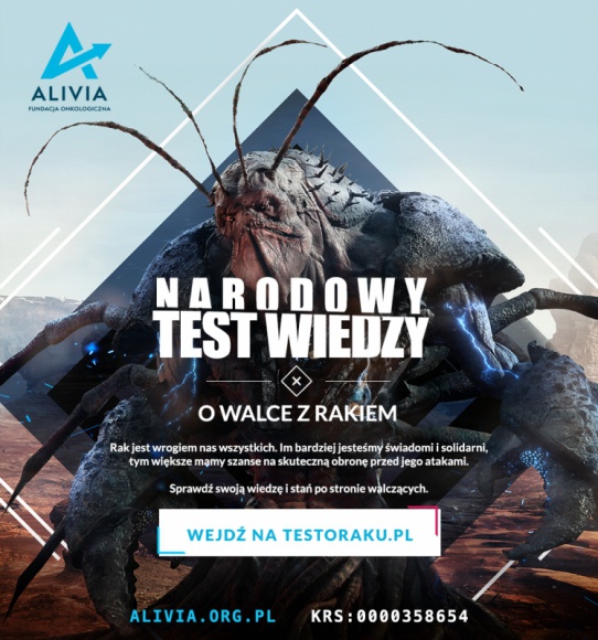 Przed wami Narodowy Test Wiedzy o Walce z Rakiem