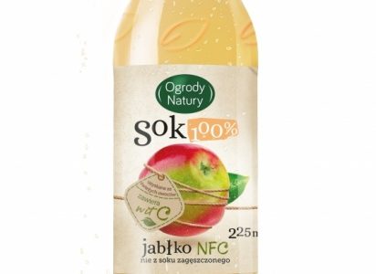 Sok NFC Ogrody Natury z jabłek w nowej odsłonie