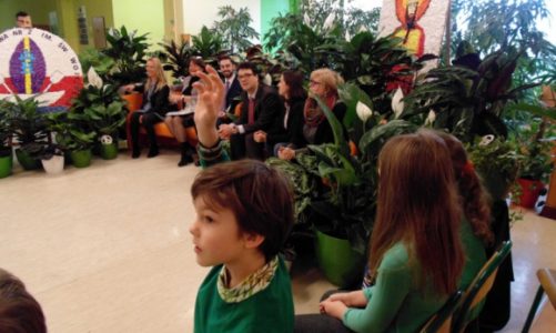 Rośliny dla podstawówki zaangażowanej w zieloną ideę
