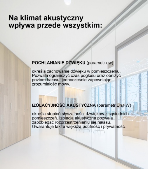 Nowe rozwiązania akustyczne dla biur Zdrowie, LIFESTYLE - Stworzenie przestrzeni biurowych sprzyjających rozwojowi i zdrowiu pracowników to nie lada wyzwanie dla architektów.