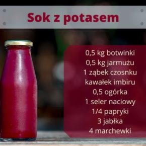 SOK Z POTASEM czyli jak zgasić zapalenia i pozbyć się insulinooporności?